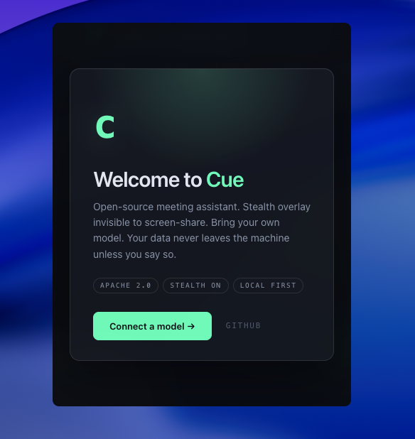 Onboarding welcome step